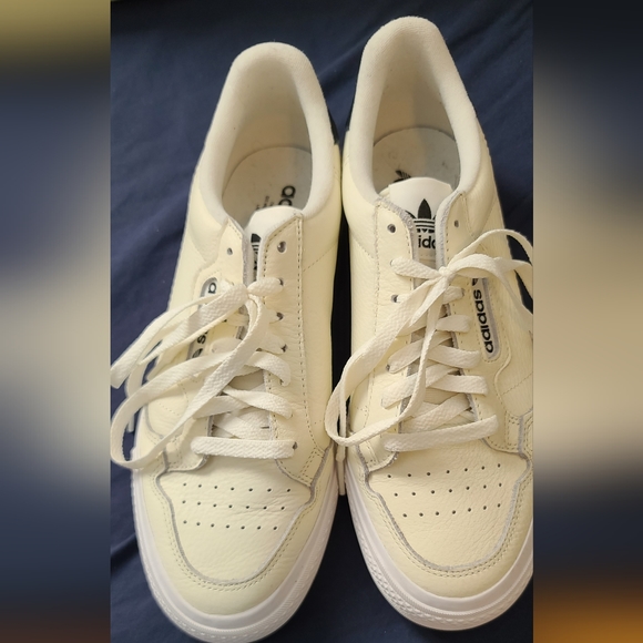Adidas White Tennis Shoes - Picture 2 of 6